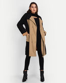 Button-Front Trench Coat 59168 - TUZZUT Qatar Online Shopping