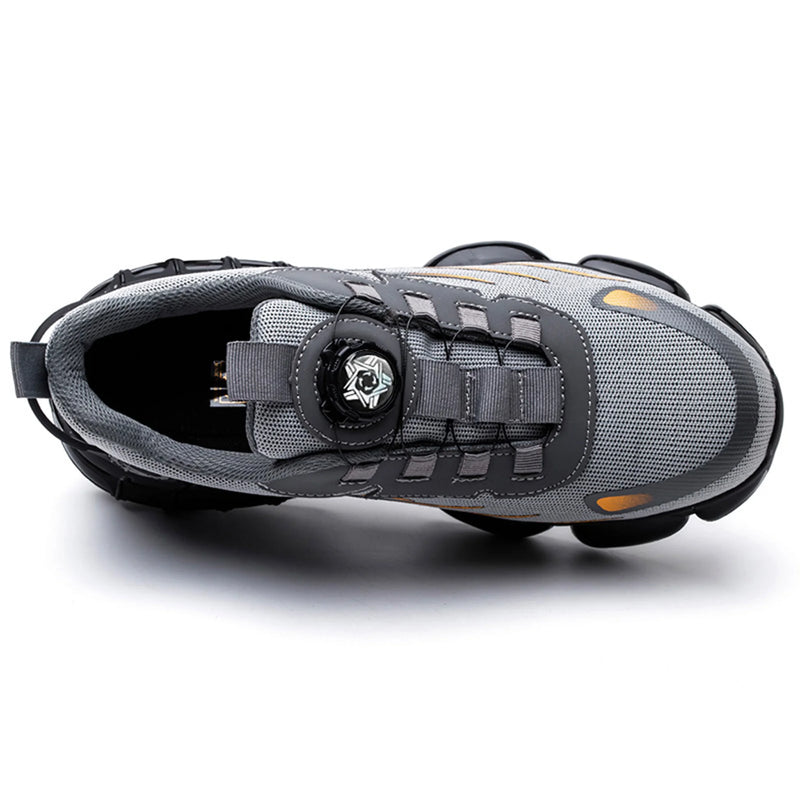 Men's Safety Sneakers Steel Toe Cap Non-Slip Grey 7005052