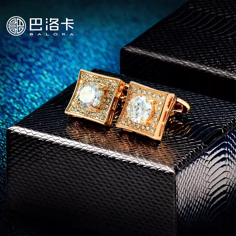 Men's Crystal Cufflinks X467666 Men's Crystal Cufflinks X467666