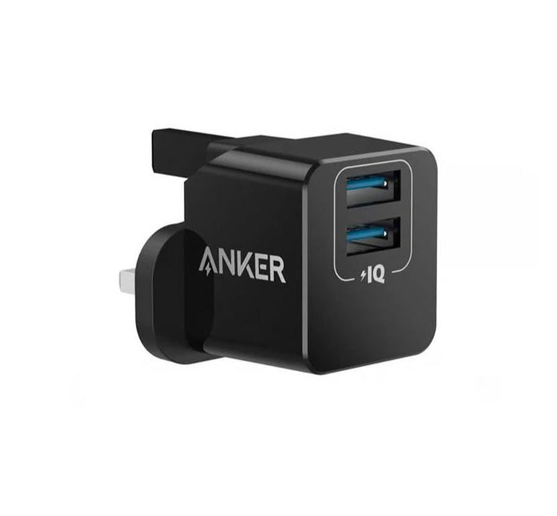 Anker PowerPort mini Dual Port USB Charger A2620K12 - Tuzzut.com Qatar Online Shopping