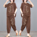 Women's 2 Piece Casual Sportswear Set   400191 - TUZZUT Qatar Online Shopping