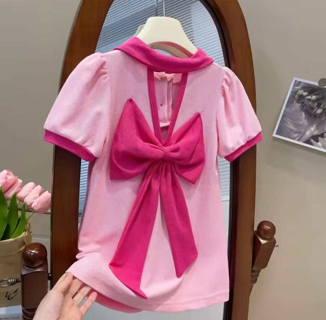 Summer Baby Kid Girl Dress Bow Princess Dress 1555023 Summer Baby Kid Girl Dress Bow Princess Dress 1555023