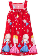 Sleeveless Printed Dress for Toddlers and Kids Girls   91053 - TUZZUT Qatar Online Shopping