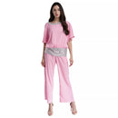 Womens Top Casual Pantsuit Party Blouse Lady Outfit Formal Pant Sets   B255210 - TUZZUT Qatar Online Shopping