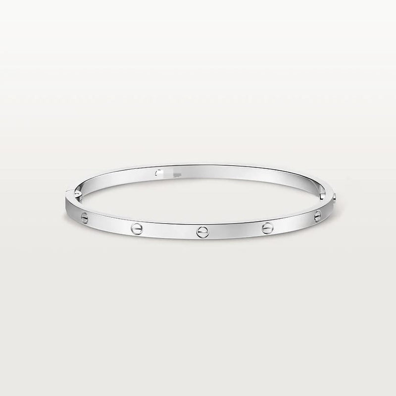 LOVE Bracelet White Gold DN2140 - TUZZUT Qatar Online Shopping