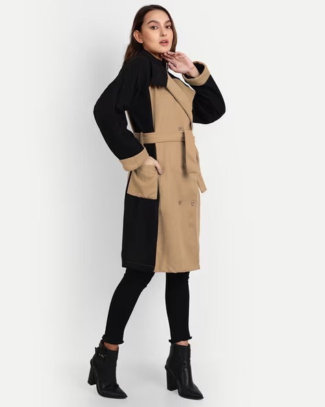 Button-Front Trench Coat 59168 Button-Front Trench Coat 59168