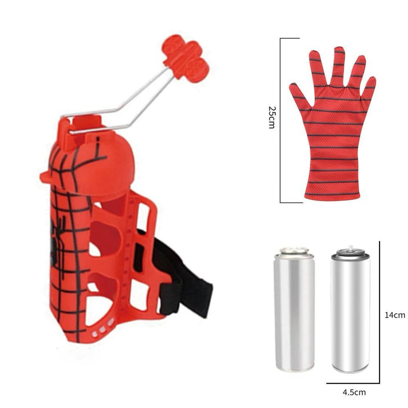 High quality glove spiderman glove set toy Spider man silk transmitter Shooting Gloves Toys - TUZZUT Qatar Online Shopping
