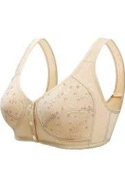 Bra with Front Closure for Easy Wearing, No Steel Ring, Comfortable Button with U-shaped Bra   B8807 - TUZZUT Qatar Online Shopping