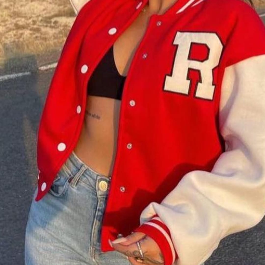 Women's Baseball Jacket 595872 XL Women's Baseball Jacket 595872 XL
