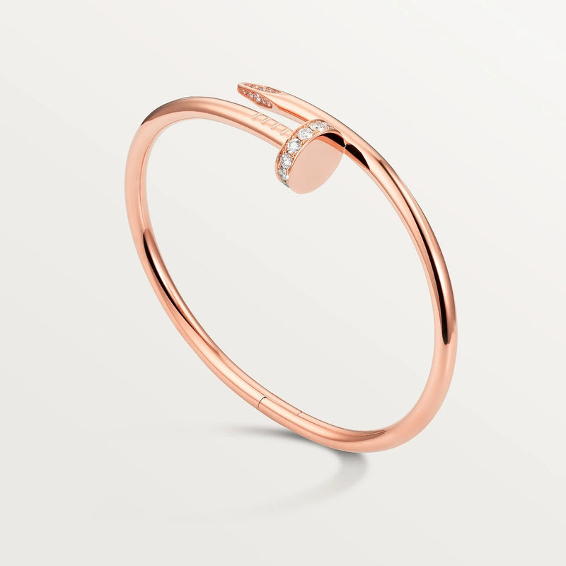 Juste un Clou Bracelet Classic Rose Gold Diamonds DN2018 - TUZZUT Qatar Online Shopping