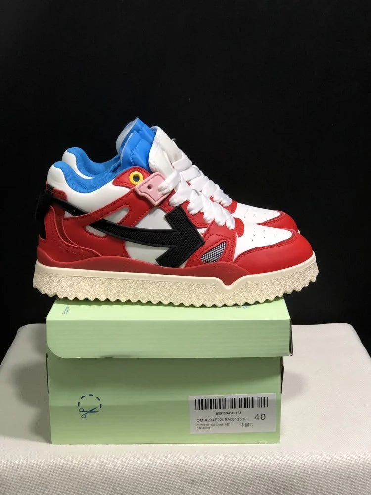 Off white Mid Top Sponge Sneakers 12510 - TUZZUT Qatar Online Shopping