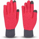 Embroidered, Woven, Solid Winter Women Gloves - 6282 - TUZZUT Qatar Online Shopping