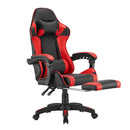 Gaming Chair With Retractable Footrest, Headrest & Lumbar Support - CH06 12 04 - TUZZUT Qatar Online Shopping