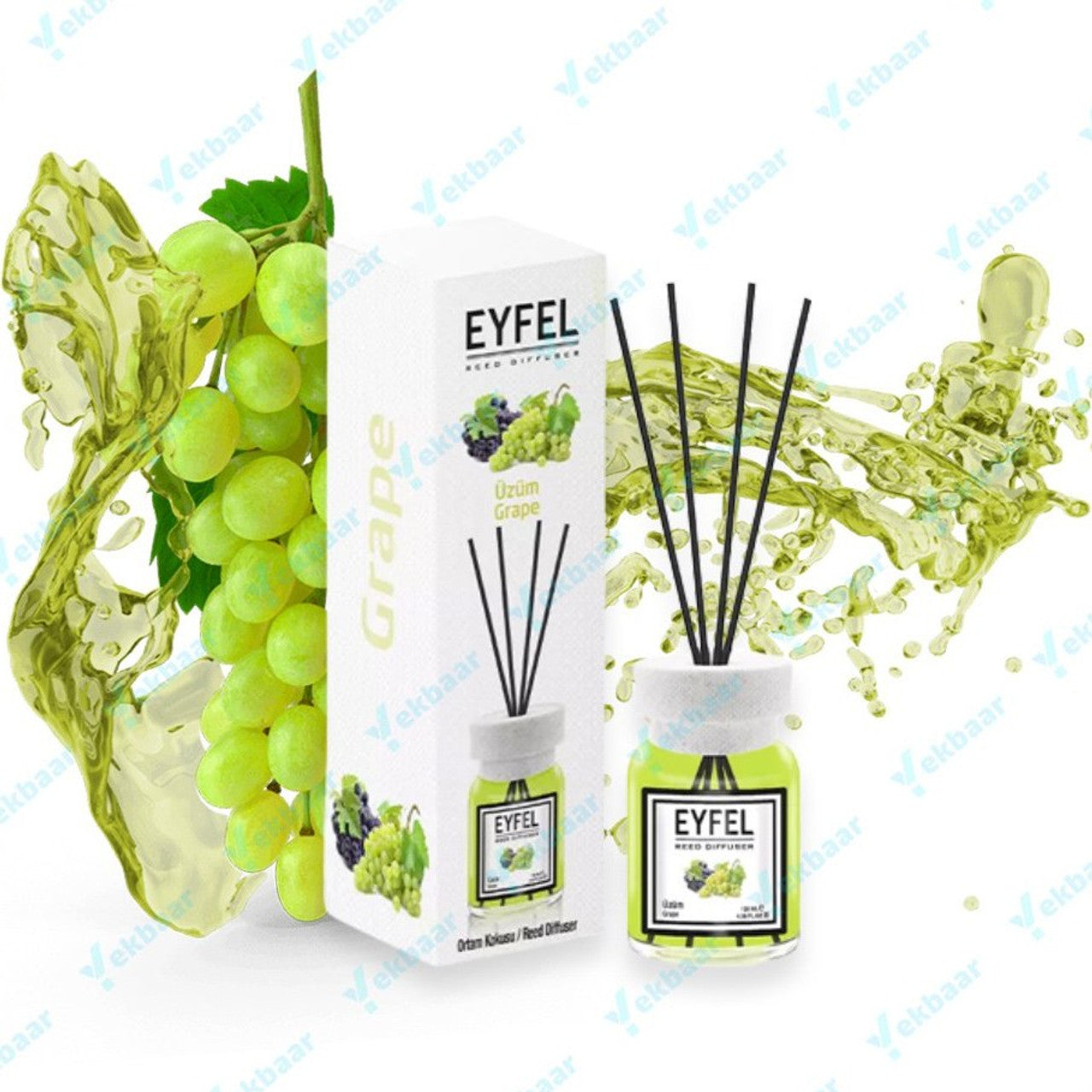 EYFEL Grape Reed Diffusers 120ml EYFEL Grape Reed Diffusers 120ml