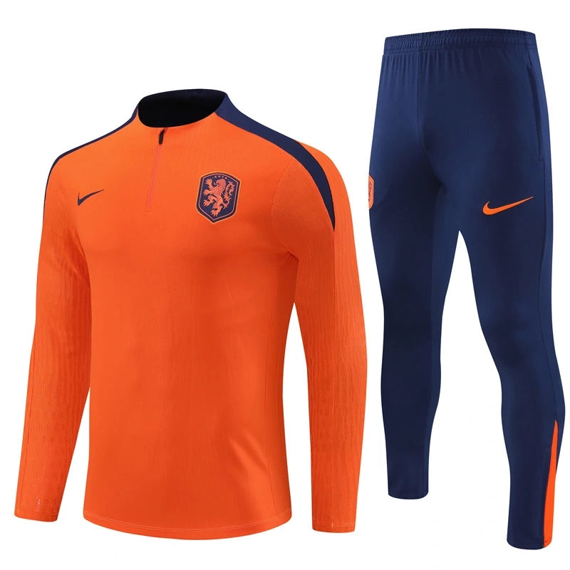 Netherlands Orange Tracksuit 15707 - TUZZUT Qatar Online Shopping