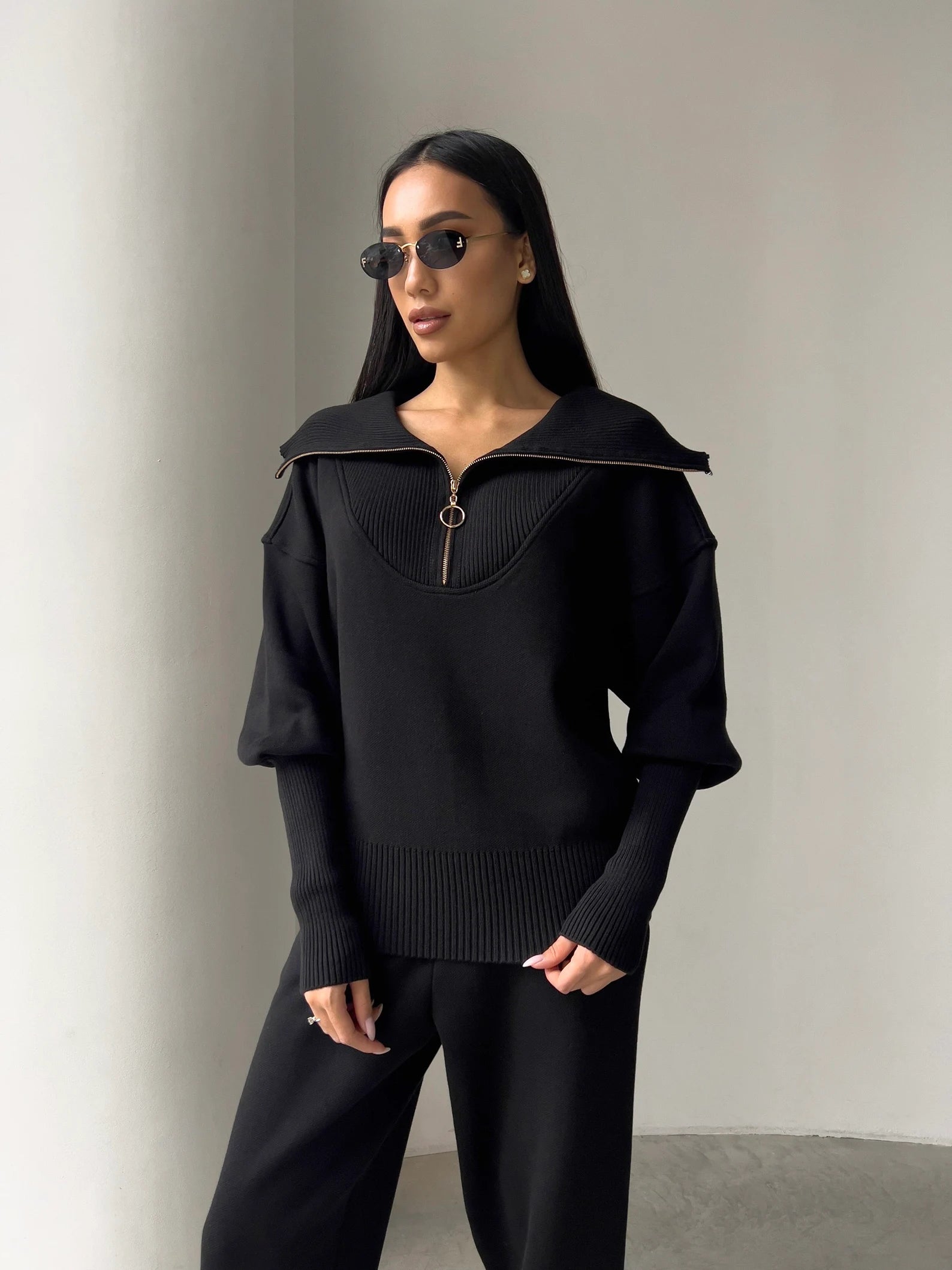 Women's Zip Pullover & Jogger 170744 Women's Zip Pullover & Jogger 170744