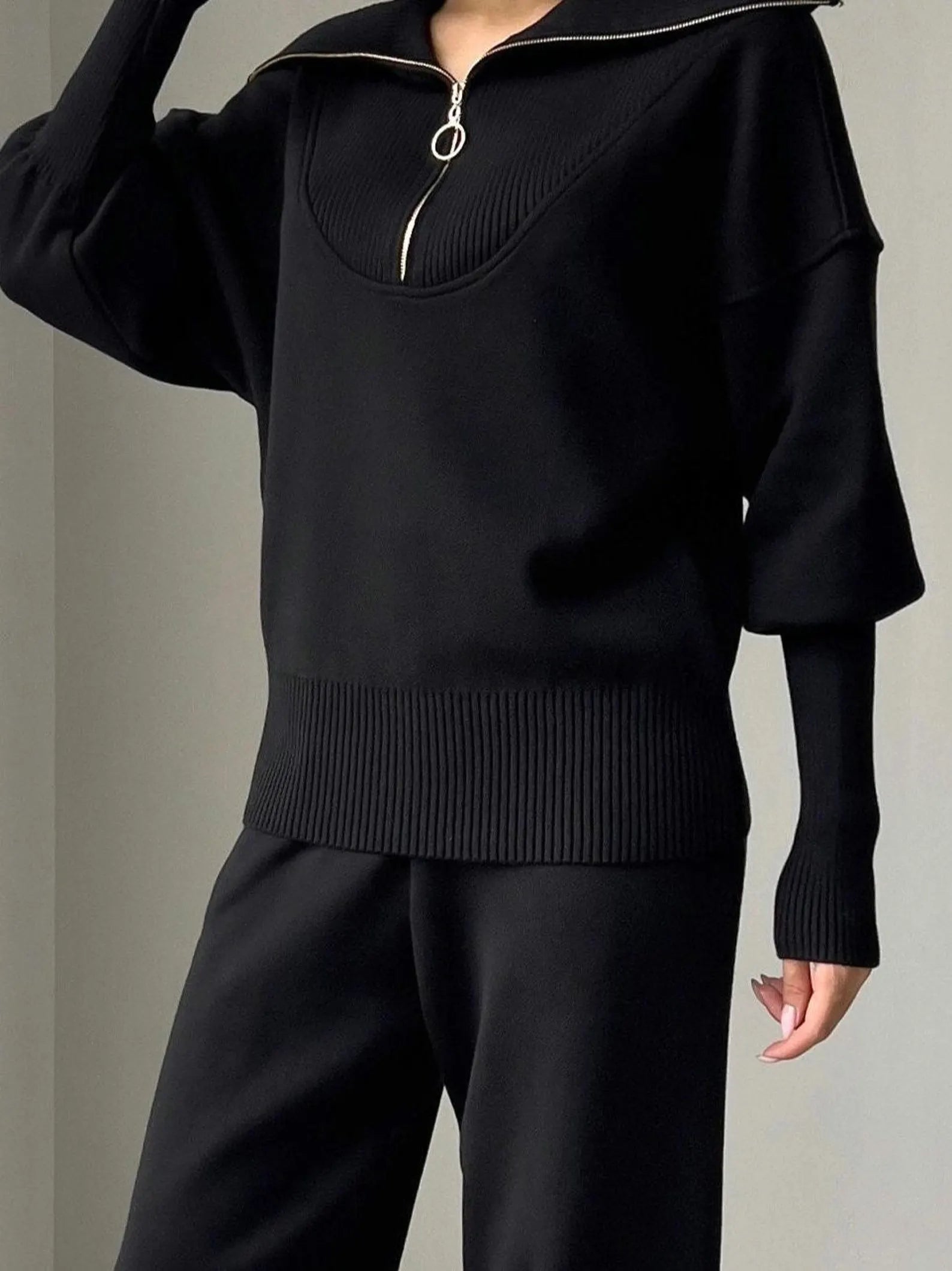 Women's Zip Pullover & Jogger 170744 Women's Zip Pullover & Jogger 170744