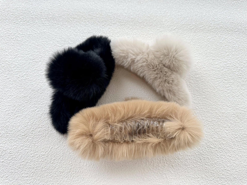 Fluffy Claw Hair Clip HC62 - TUZZUT Qatar Online Shopping