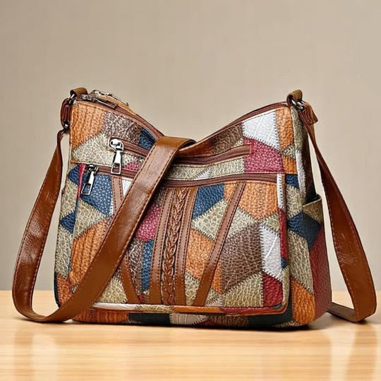 Womens Multi-Pocket Shoulder Tote Bag N45