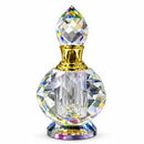 Empty Luxury Transparent Crystal Attar Oil Bottle 3ml B728