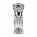 Luxury Silver Color Clear Glass Empty Attar Perfume Bottle 3ml A220C