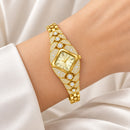 Women's Luxury Gold-Tone Bracelet Watch WR56