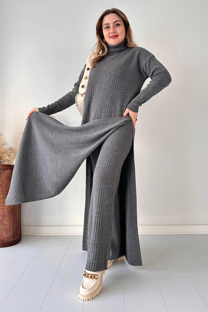 Maxi Knitwear Suit 7011899 - TUZZUT Qatar Online Shopping