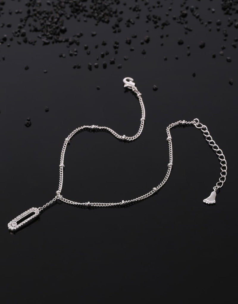 Stainless steel Coin Bell Pendant Anklet For Woman Ankle Jewelry - Tuzzut.com Qatar Online Shopping