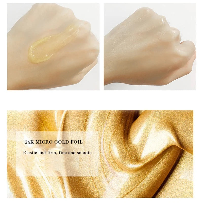 Venzen - Gold Serum Gold Skin Little Hydra Smooth Sleeping Mask - Tuzzut.com Qatar Online Shopping