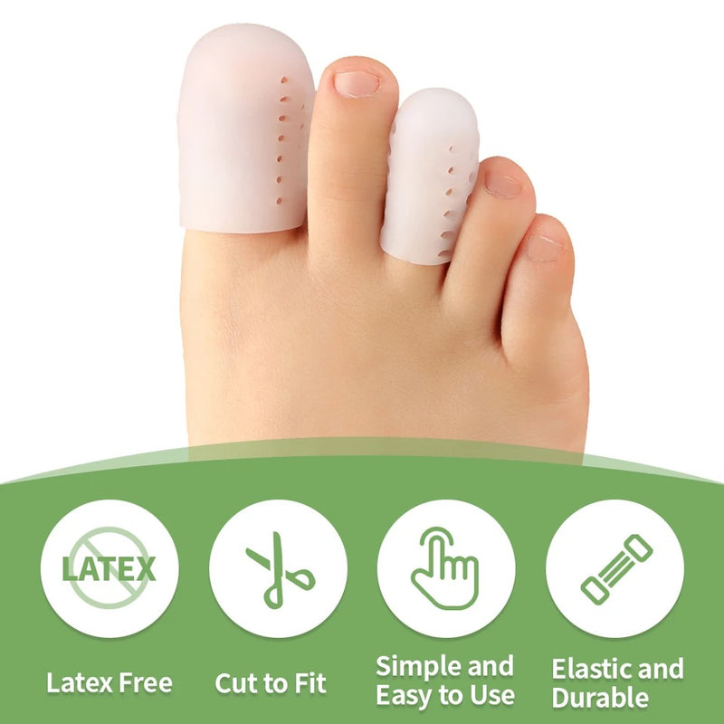 Silicone Toe Friction Relief Separator Protector Anti-Wear Blisters Corn Callus Bunion Corrector Pedicure Foot Care Tool