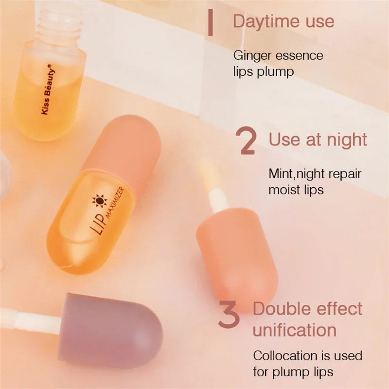 Kiss Beauty- Day and Night Double Effect Lip Plumper Cofret Kiss Beauty- Day and Night Double Effect Lip Plumper Cofret
