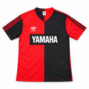 Men's Red & Black Yamaha Graphic Football Jersey  S712