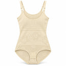 Women's Floral Tummy Control Shapewear Bodysuit with Adjustable Straps 8278