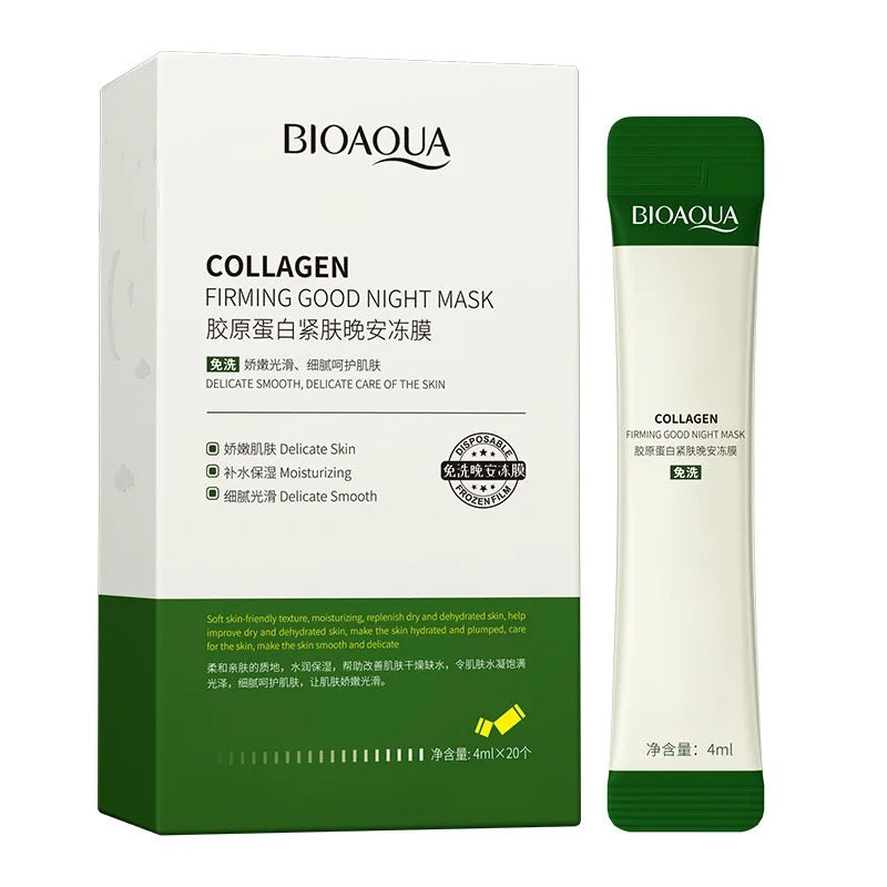 BIOAQUA- Collagen Firming Good Night Mask, Delicate Care of Skin BIOAQUA- Collagen Firming Good Night Mask, Delicate Care of Skin