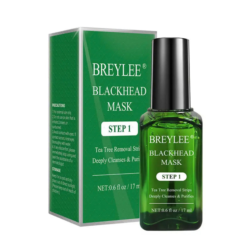 Breylee- Blackhead Remover Mask Set Nose Stripes Face Mask Care Serum Shrink Pores Treatment Essence Facial Beauty Skin Care - Tuzzut.com Qatar Online Shopping