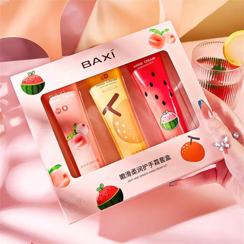 BAXI/lot Plant Extract Hand Cream Set Moisturizing Hydrating Nourishing Anti-chapping Whitening Skin Care Set - Tuzzut.com Qatar Online Shopping