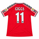 Men's Manchester United Retro Red Football Jersey SD3421