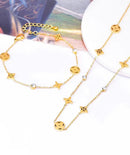 Women's Necklace And Bracelet Set X4437899