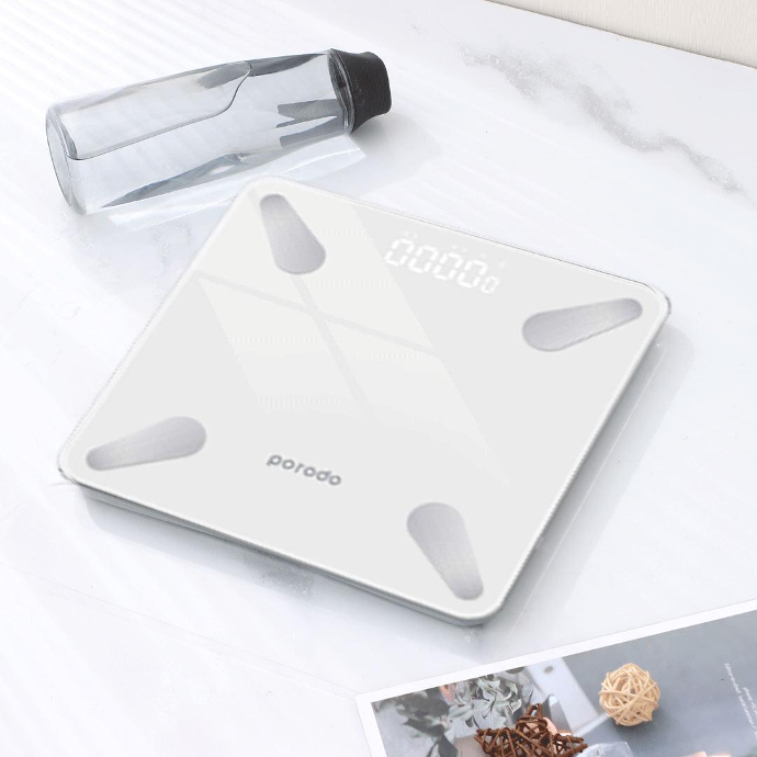 Porodo Lifestyle Bluetooth Smart Body Scale - TUZZUT Qatar Online Shopping