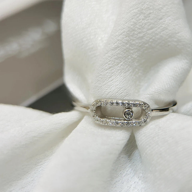New Luxury Fashion Crystal Simple Bridal High Quality Cubic Zirconia Finger Ring - S4236290 - Tuzzut.com Qatar Online Shopping