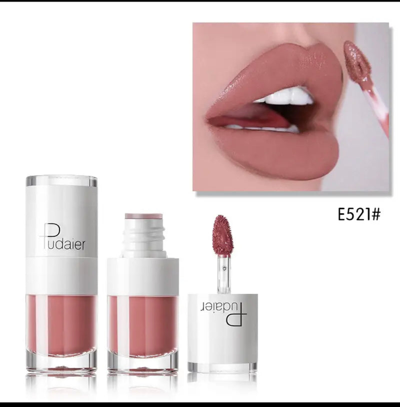 Pudaier - E521 Nude Matte Liquid Lipstick - Tuzzut.com Qatar Online Shopping