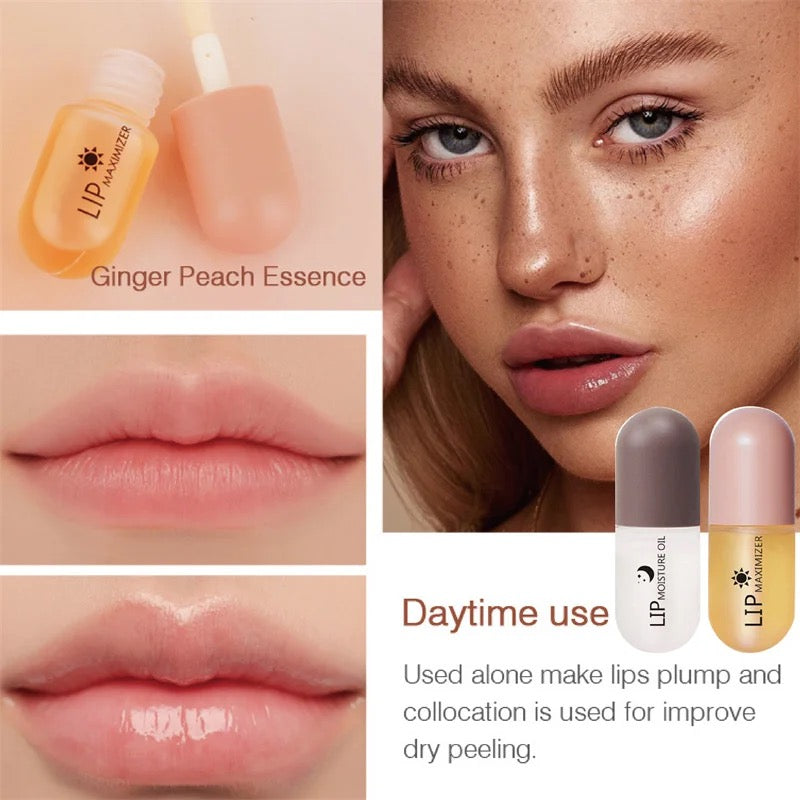 Kiss Beauty- Day and Night Double Effect Lip Plumper Cofret - Tuzzut.com Qatar Online Shopping