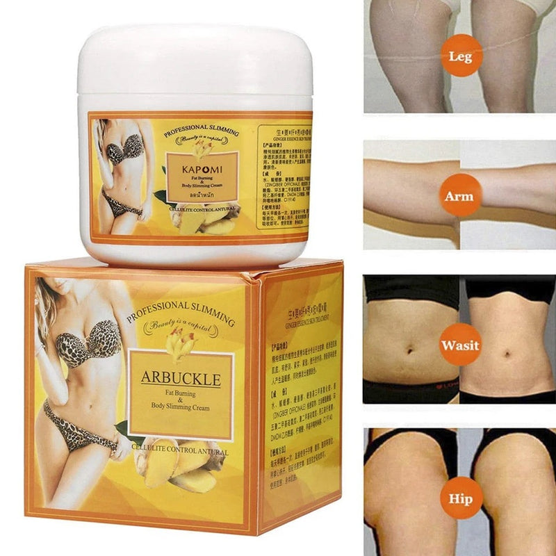Ginger Fat Burning Cream Massaging Natural Plants Anti-cellulite Slimming Weight Loss Full Body Leg Arm Waist Effective - Tuzzut.com Qatar Online Shopping