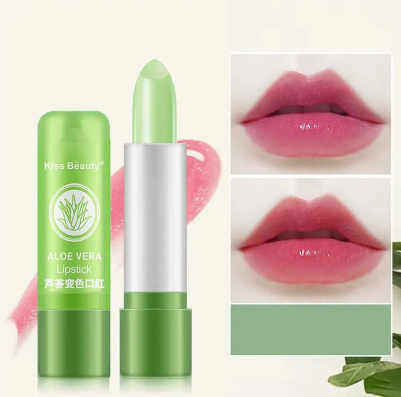 Kiss Beauty - Aloe Vera Lipstick - Tuzzut.com Qatar Online Shopping