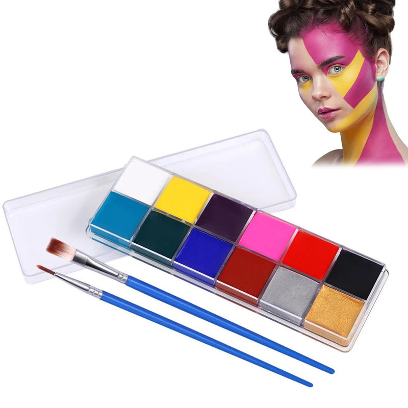 Fit Colors Face Paint For Kids and Adults - Tuzzut.com Qatar Online Shopping