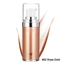 HANDAIYAN 20ml Metallic Photosensory Liquid Highlighter Face& Body Luminizer Shimmer Shine Makeup Highlighter Body Bronzer - Tuzzut.com Qatar Online Shopping