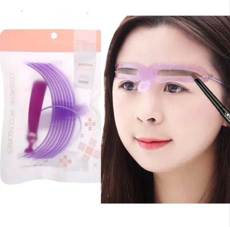 Eyebrow Pencil powder Makeup Stamp Shaping Eye brow Enhancer