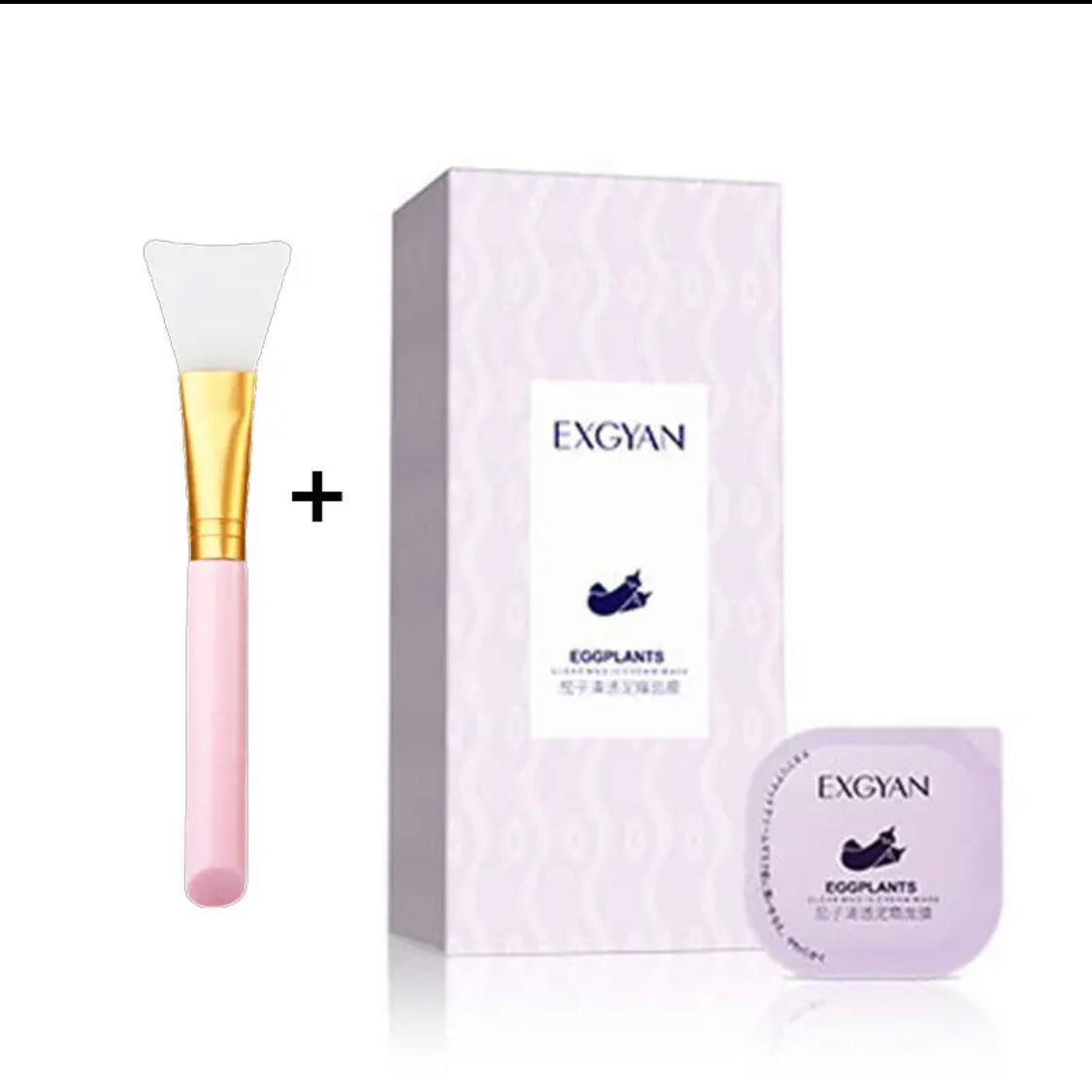 Exgyan - Eggplant clean and Bright Face Masks Exgyan - Eggplant clean and Bright Face Masks