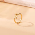 Luxury Nail Ring  Men's and Women's Simple Plain Style Rings- X4721117 - Tuzzut.com Qatar Online Shopping
