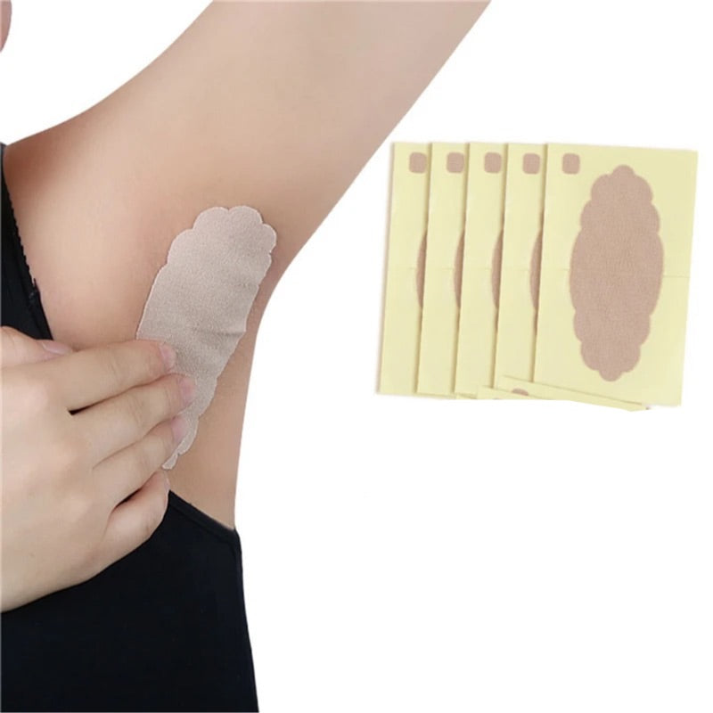 5pcs Sweat-absorbent And Deodorant Patch For Underarms Soles Armpit Sweat Absorbent Pad Anti Perspiration Foot Sticker Patch - Tuzzut.com Qatar Online Shopping